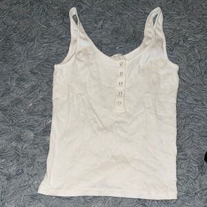 Women's Cream Tank Top
